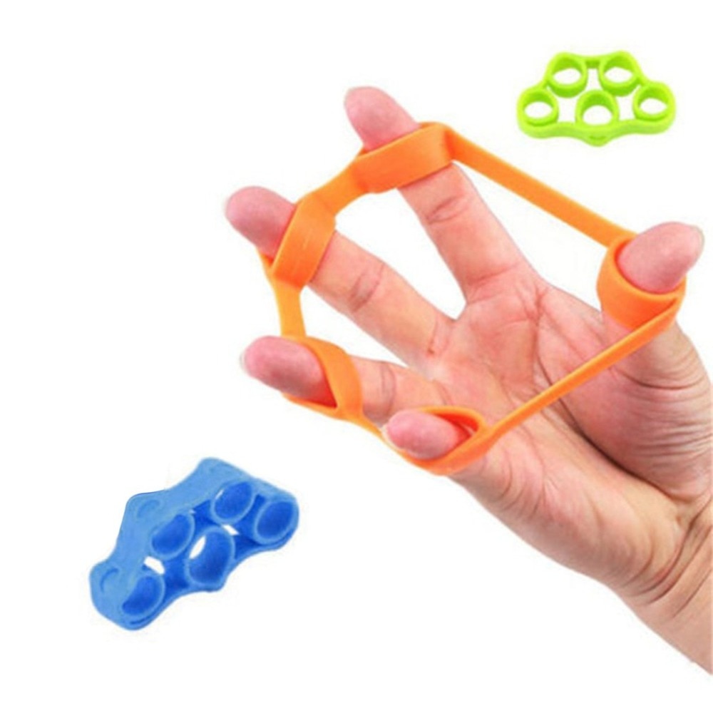 Silicone Finger Trainer Hand Gripper Resistance Bands