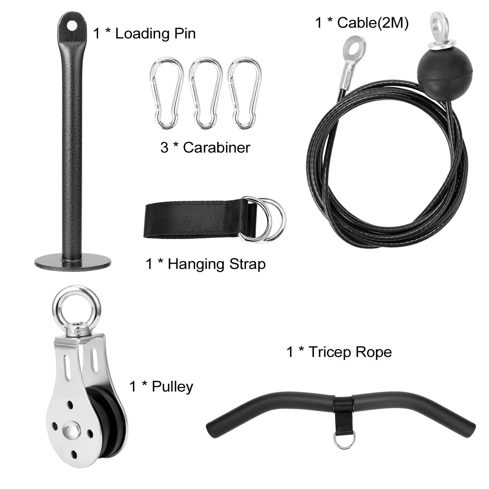 High Drop-down Gantry Pulley Household Horizontal Bar