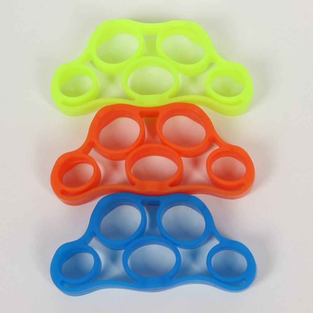 Silicone Finger Trainer Hand Gripper Resistance Bands